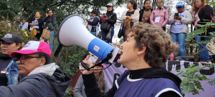 Miriam Morales: "Deciden ir en contra de las personas que luchan por sus derechos"