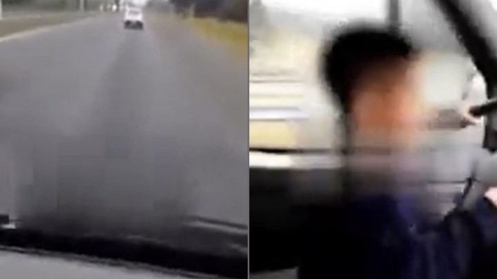 “Dale boludo, llevalo derecho”: obligó a su hijo de 7 años a conducir un camión por una autopista