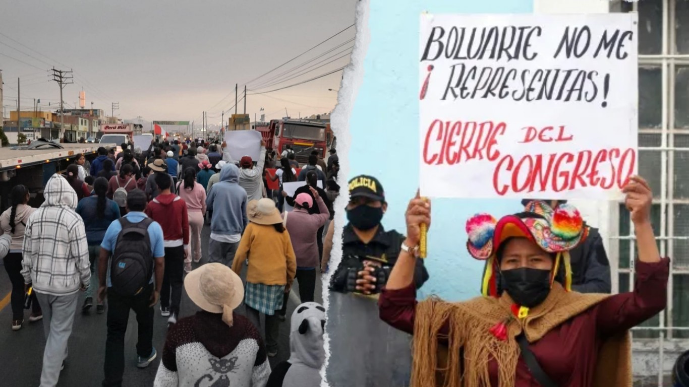 Lourdes Suazo: "En las manifestaciones piden la renuncia de Dina Boluarte, una asamblea constituyente y la disolución del congreso”
