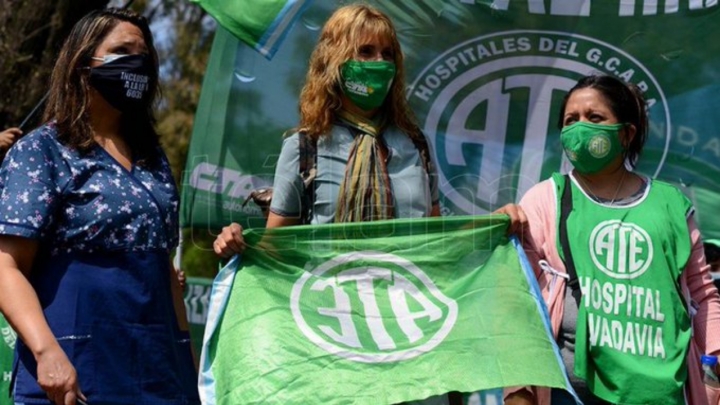 "En el marco de las paritarias, reclamamos la regularización urgente de los trabajadores, y la negativa de la Ciudad fue total", Romina Piccirillo