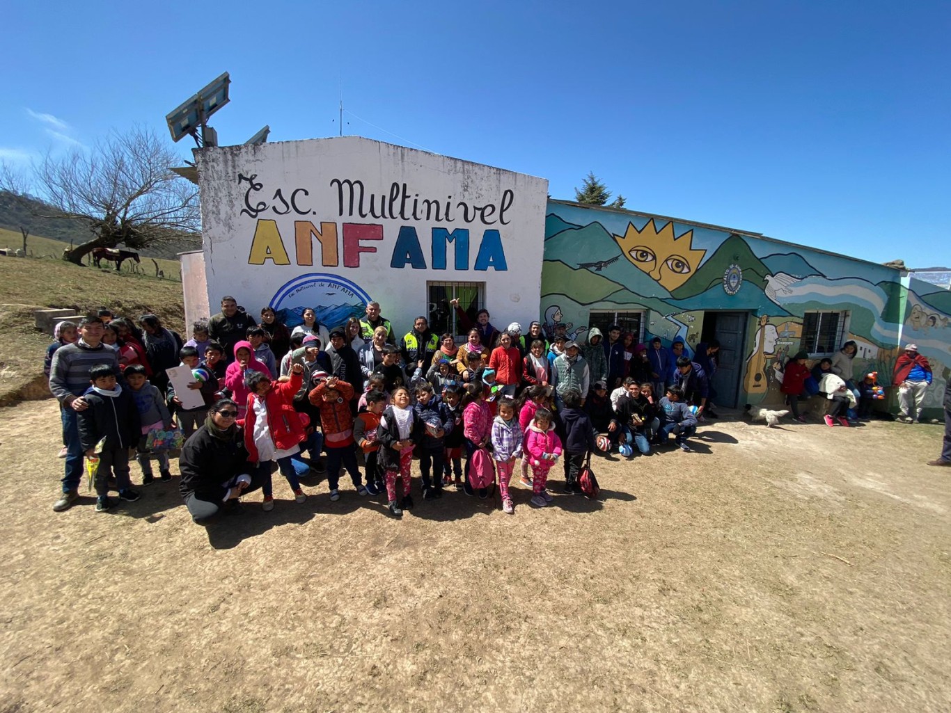 Anabella D´Arpino: "La escuela multinivel de Anfama está a 2.000 metros de altura"