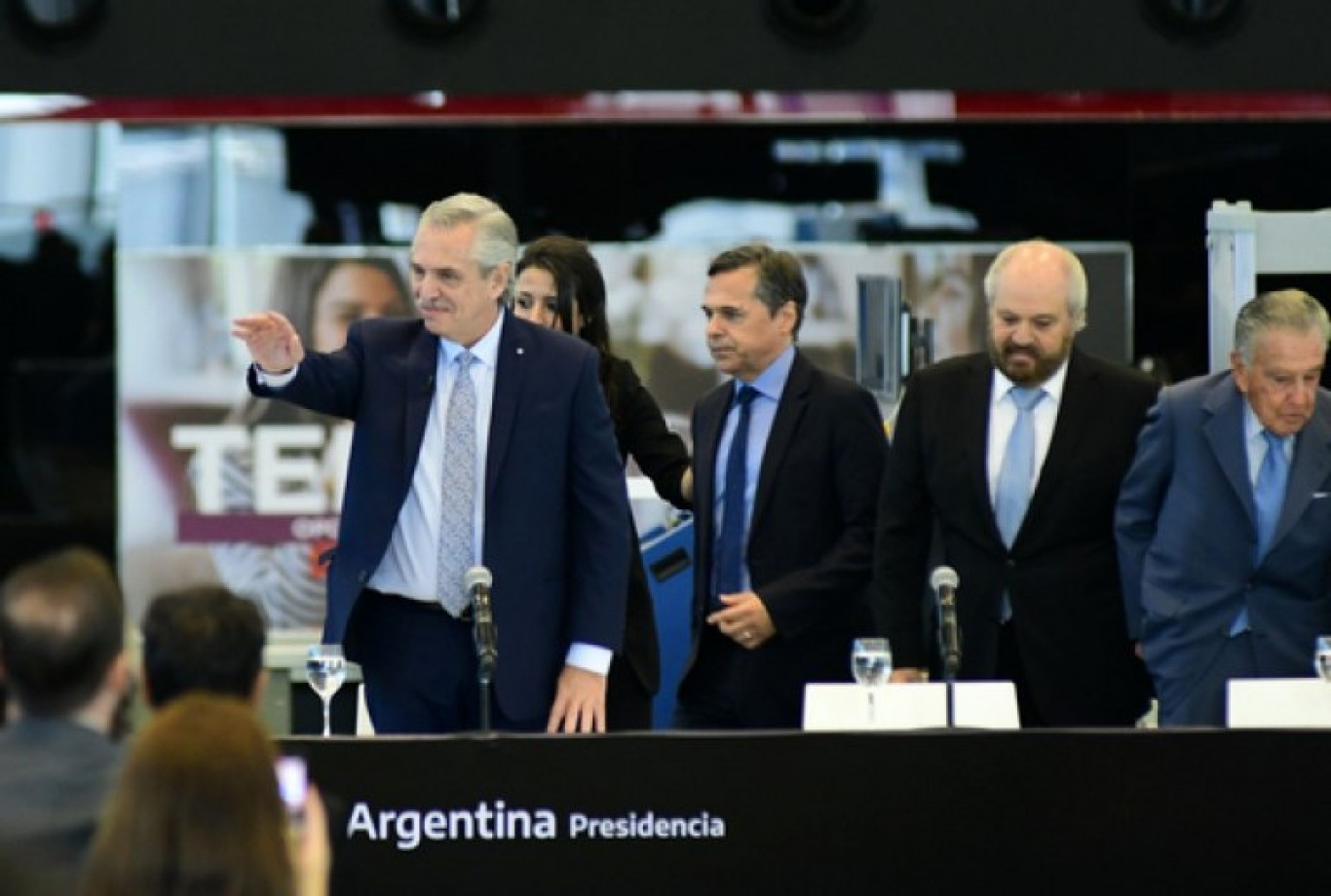 Alberto Fernández: "La Argentina necesita mucho de los empresarios argentinos"