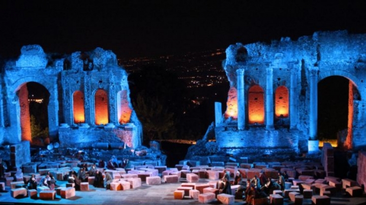 A la luz de la Luna en Taormina