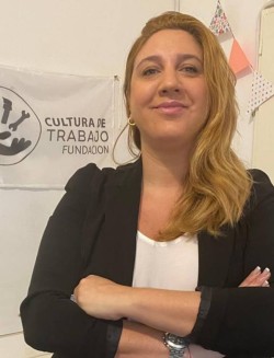Alexandra Carballo cofundadora de Fundación Cultura de Trabajo
